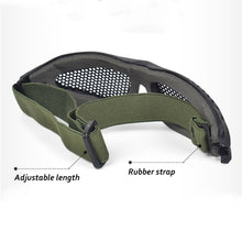 Load image into Gallery viewer, Tactical Paintball Goggles Eyewear Steel Wire Mesh Airsoft Net Glasses Shock Resistance Eye Game Protector for Outdoor Hunting
