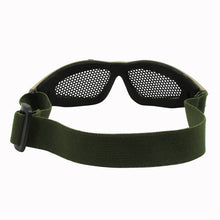 Load image into Gallery viewer, Tactical Paintball Goggles Eyewear Steel Wire Mesh Airsoft Net Glasses Shock Resistance Eye Game Protector for Outdoor Hunting
