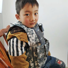 Load image into Gallery viewer, Outdoor Tactical Kids Children Vest Uniform Army Military Equipment Kids Boy Girl Camouflage Combat CS Hunting Airsoft Clothes
