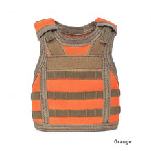Load image into Gallery viewer, Mini Tactical Beer Bottle Vest Cover Miniature Military Molle Vest Personal Bottle Drink Set Adjustable Shoulder Straps Party Christmas
