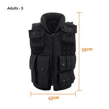 Load image into Gallery viewer, Outdoor Military Training CS 11 Pockets Tactical Vest Men Hunting Vest Waistcoat Swat Police Protective Modular Security Vest
