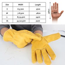 Load image into Gallery viewer, Work Gloves Retro Motorcycle Riding Gloves Wear Resistant Car Repair Work Garden Gardening Roses Handling Welding Gloves Clothing Gloves
