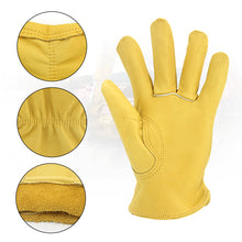 Load image into Gallery viewer, Work Gloves Retro Motorcycle Riding Gloves Wear Resistant Car Repair Work Garden Gardening Roses Handling Welding Gloves Clothing Gloves
