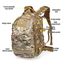 Load image into Gallery viewer, 25L Military Backpack Tactical Army Molle Assault Rucksack Outdoor Travel Hiking Rucksacks Camping Hunting Climbing Bags
