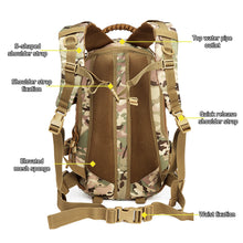 Load image into Gallery viewer, 25L Military Backpack Tactical Army Molle Assault Rucksack Outdoor Travel Hiking Rucksacks Camping Hunting Climbing Bags
