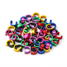 Load image into Gallery viewer, 4Pcs MTB Bike Brake Cable/Derailleur Line Case Aluminum Alloy C-Shape Buckle Clasps Bicycle C Clips Outdoor Cycling Parts
