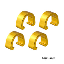Load image into Gallery viewer, 4Pcs MTB Bike Brake Cable/Derailleur Line Case Aluminum Alloy C-Shape Buckle Clasps Bicycle C Clips Outdoor Cycling Parts
