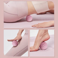 Load image into Gallery viewer, TPR Fascia Ball Foot Fitness Massage Ball Deep Acupoint Muscle Relaxation Shoulder Cervical Fitness Yoga Hand Hold Meridian Ball
