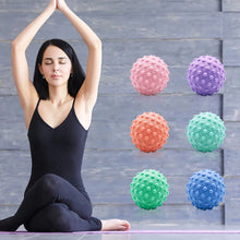 Load image into Gallery viewer, TPR Fascia Ball Foot Fitness Massage Ball Deep Acupoint Muscle Relaxation Shoulder Cervical Fitness Yoga Hand Hold Meridian Ball
