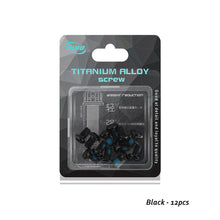 Load image into Gallery viewer, 12Pcs Bicycle Disc Brake Rotor Bolt T25 Torx M5*10 Stainless Steel Fixing Screw Disc Brake MTB Bike Accessory Cycling Parts Tool
