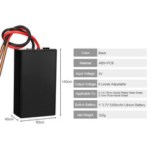 Load image into Gallery viewer, Portable 6 Gears Adjustable Mini Spot Welding Machine for 18650 Battery Spot Welding Tool Kit Spot Welding Machine Welder
