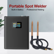 Load image into Gallery viewer, Mini DIY Spot Welder Kit Portable Digital Display Spot Welding Machine Weld Tools For 0.2mm Nickel Plated 18650 Battery Pack
