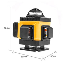 Load image into Gallery viewer, 12/16 Lines 3D/4D 360° Laser Level Nivel Laser Leveling Device Green Beam Laser Level Self-leveling Horizontal Vertical Measure Tool
