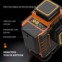 Load image into Gallery viewer, Professional 3D/4D Laser Level Level Self-Leveling 360 Horizontal And Vertical Cross With Wave Sensing Super Powerful Green Laser Level
