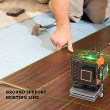 Load image into Gallery viewer, Professional 3D/4D Laser Level Level Self-Leveling 360 Horizontal And Vertical Cross With Wave Sensing Super Powerful Green Laser Level
