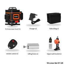 Load image into Gallery viewer, 3D/4D Laser Level Auto Self-Leveling 360 Horizontal And Vertical Cross Super Powerful Green Laser Level
