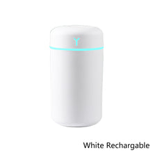 Load image into Gallery viewer, Portable 420ml Air Humidifier Aroma Oil Humidificador for Home Car USB Cool Mist Sprayer with Colorful Soft Night Light Purifier
