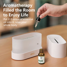 Load image into Gallery viewer, 180ML Simulation Flame Ultrasonic Air Humidifier USB Essential Oil Diffuser Home Office Air Freshener Fragrance Sooth Sleep Atomizer
