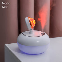 Load image into Gallery viewer, 300ml Sunset Lamp Air Humidifier Mini Humidifier USB Aroma Essential Oil Diffuser Skin Moisturiser Photograph Props for Home Car Mini Water Diffuser
