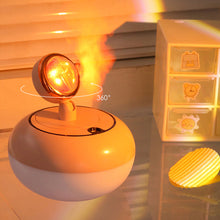 Load image into Gallery viewer, 300ml Sunset Lamp Air Humidifier Mini Humidifier USB Aroma Essential Oil Diffuser Skin Moisturiser Photograph Props for Home Car Mini Water Diffuser
