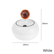 Load image into Gallery viewer, 300ml Sunset Lamp Air Humidifier Mini Humidifier USB Aroma Essential Oil Diffuser Skin Moisturiser Photograph Props for Home Car Mini Water Diffuser
