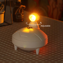 Load image into Gallery viewer, 290ml Romantic Astronaut Sunset Lamp Wireless Air Humidifier USB Rechargeable 1200mAh Battery Powered Water Diffuser for Home Studio
