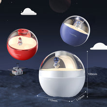 Load image into Gallery viewer, 220ml Astronaut Snowman Mini Air Humidifier with Night Light Essential Oil Diffuser USB Mist Maker Christmas Gift Home Car
