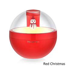 Load image into Gallery viewer, 220ml Astronaut Snowman Mini Air Humidifier with Night Light Essential Oil Diffuser USB Mist Maker Christmas Gift Home Car
