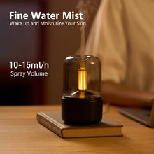 Load image into Gallery viewer, 120ml Retro Imitation Candle Night Light Air Humidifier Ultrasonic USB Aroma Diffuser Electric Aromatherapy Diffusor Home Office
