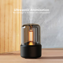 Load image into Gallery viewer, 120ml Retro Imitation Candle Night Light Air Humidifier Ultrasonic USB Aroma Diffuser Electric Aromatherapy Diffusor Home Office
