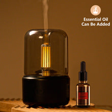 Load image into Gallery viewer, 120ml Retro Imitation Candle Night Light Air Humidifier Ultrasonic USB Aroma Diffuser Electric Aromatherapy Diffusor Home Office

