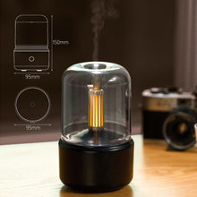 Load image into Gallery viewer, 120ml Retro Imitation Candle Night Light Air Humidifier Ultrasonic USB Aroma Diffuser Electric Aromatherapy Diffusor Home Office
