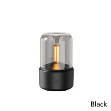Load image into Gallery viewer, 120ml Retro Imitation Candle Night Light Air Humidifier Ultrasonic USB Aroma Diffuser Electric Aromatherapy Diffusor Home Office
