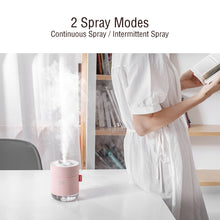 Load image into Gallery viewer, 500ML White Snow Mountain Air Humidifier Ultrasonic USB Aroma Air Diffuser With Soothing Night Light For Infant Nursery Home
