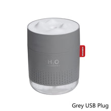 Load image into Gallery viewer, 500ML White Snow Mountain Air Humidifier Ultrasonic USB Aroma Air Diffuser With Soothing Night Light For Infant Nursery Home
