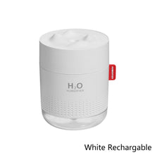 Load image into Gallery viewer, 500ML White Snow Mountain Air Humidifier Ultrasonic USB Aroma Air Diffuser With Soothing Night Light For Infant Nursery Home
