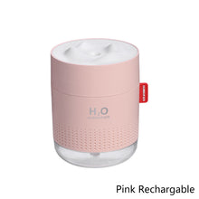 Load image into Gallery viewer, 500ML White Snow Mountain Air Humidifier Ultrasonic USB Aroma Air Diffuser With Soothing Night Light For Infant Nursery Home
