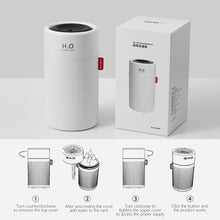 Load image into Gallery viewer, 750ml Portbale Wireless Air Humidifier USB Aroma Diffuser 2000mAh Battery Rechargeable Essential Oil Diffuser For Home Office Dorm
