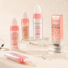 Load image into Gallery viewer, Highlighter Powder Patting High Gloss Natural Glitter Powder Contouring Shimmer Sparkle Powder Contour Face Body Highlight Makeup
