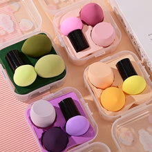 Load image into Gallery viewer, 3pcs Makeup Sponge Cosmetic Puff Makeup Tools with Storage Box Foundation Powder Sponge Beauty Tool Women Make Up Accessories
