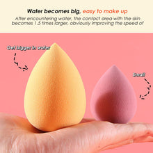 Load image into Gallery viewer, 3pcs Makeup Sponge Cosmetic Puff Makeup Tools with Storage Box Foundation Powder Sponge Beauty Tool Women Make Up Accessories
