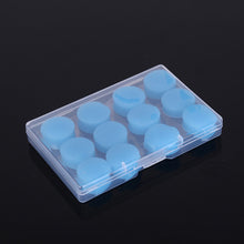 Load image into Gallery viewer, 12PCS Silicone Ear Plugs Noise Reduction Sleep Anti Canceling Sound Insulation Earplug Protection Sleeping Reusable Ear Plugs
