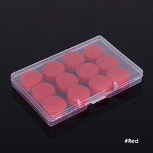 Load image into Gallery viewer, 12PCS Silicone Ear Plugs Noise Reduction Sleep Anti Canceling Sound Insulation Earplug Protection Sleeping Reusable Ear Plugs

