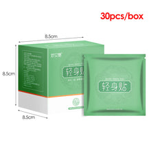 Load image into Gallery viewer, 30Pc Fat Burning Patch Belly Patch Dampness-Evil Removal Improve Stomach Discomfort Chinese Slimming Patch Mugwort Navel Plaster
