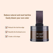 Load image into Gallery viewer, 4-color Hairline Powder Shading Powder Filling Forehead Hairline Waterproof Sweatproof Hair Filling Powder

