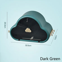 Load image into Gallery viewer, Bathroom Tissue Holder Wall Mount Paper Storage Box Waterproof Cloud Shape Towel Shelf Self Adhesive No Drilling Organizer Box
