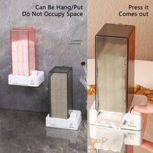 Load image into Gallery viewer, Cotton Pad Dispenser Press Out Cotton Square Holder Vanity Makeup Cotton Pads Organizer Box Universal Styling Organize Tools
