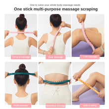 Load image into Gallery viewer, Body Massage Stick Rolling Tendon Scraping Stick Stretch Dredging Meridian Massage Stick Massager for Whole Body
