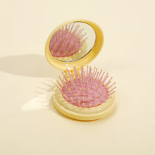 Load image into Gallery viewer, Cute Air Cushion Comb Small Folding Mirror Comb Folding Pocket Comb Massage Comb Hair Comb Hair Styling Tool

