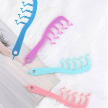Load image into Gallery viewer, Z-shaped Hair Comb Anti-static Hair Comb Hair Massage Comb Hair Styling Tool Hair Comb for Fluffy Hair
